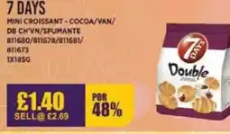 Bestway 7 DAYS Mini croissant - cocoa/van/ db ch'vn/spumante offer