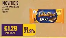 Bestway MCVITIE'S Jaffa cake bars offer