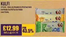 Bestway KULFI Stick-malai/mango/pistachio offer