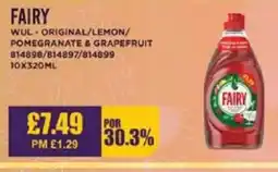 Bestway FAIRY Wul original/lemon/ pomegranate & grapefruit offer