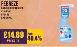 Bestway FEBREZE Fabric refresher classic offer