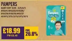 Bestway Pampers offer