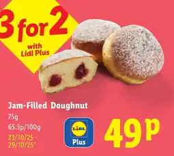 Lidl Jam-Filled Doughnut offer