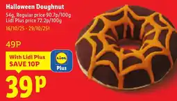 Lidl Halloween Doughnut offer