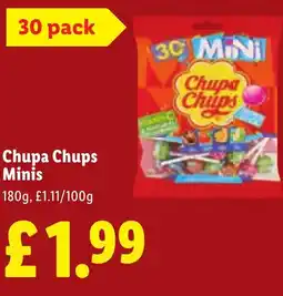 Lidl Chupa Chups Minis offer