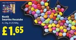 Lidl Nestlé Smarties Hexatube offer