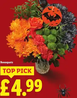 Lidl Boooquets offer