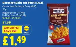 Lidl Mcennedy Maise and Potato Snack offer