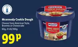 Lidl Mcennedy Cookie Dough offer
