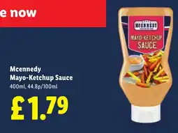 Lidl Mcennedy Mayo-Ketchup Sauce offer