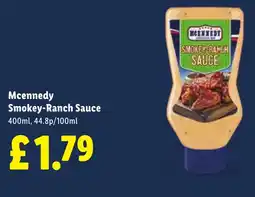 Lidl Mcennedy Smokey-Ranch Sauce offer