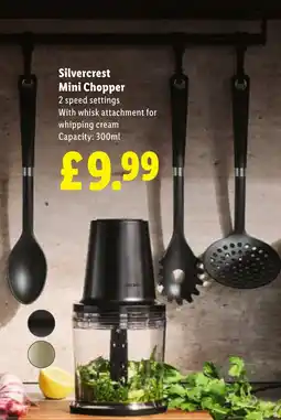 Lidl Silvercrest Mini Chopper offer