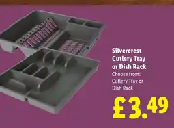 Lidl Silvercrest Cutlery Tray or Dish Rack offer