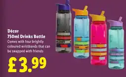 Lidl Décor Drinks Bottle offer