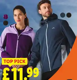 Lidl Crivit Adult's Thermal Softshell Jacket offer