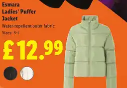 Lidl Esmara Ladies' Puffer Jacket offer