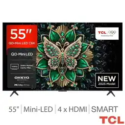 Costco TCL 55C6K 55 Inch Mini LED Smart TV offer