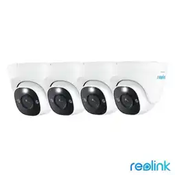 Costco Reolink 8MP (4K) UHD NVR PoE AI Turret Add on Cam 4-Pack offer