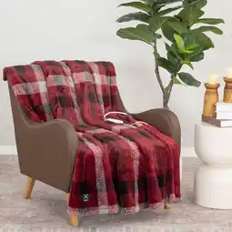 Costco Berkshire Luxe Faux Fur Heated Throw in 3 Colours, 127 x 152 cm offer