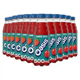Costco Oasis Summer Fruits PMP, 12 x 500ml offer