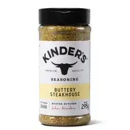 Costco Kinder's Buttery Steakhouse Seasoning, 295g offer