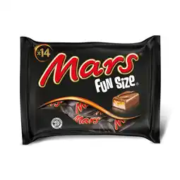 Iceland Mars Chocolate Fun Size Bars Multipack 14 x 18g offer