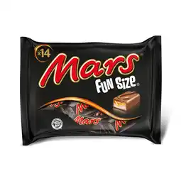 Iceland Mars Chocolate Fun Size Bars Multipack 14 x 18g offer