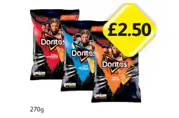 Londis Doritos Chilli Heatwave, Cool Original, Tangy Cheese offer