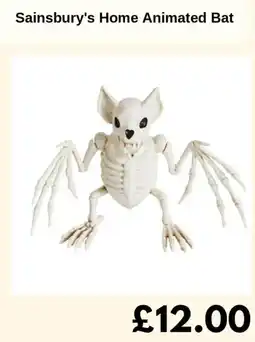 Sainsbury's Sainsbury's Home Animated Bat offer