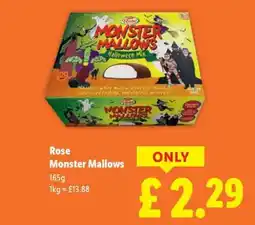 Lidl Rose Monster Mallows offer