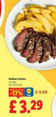 Lidl Medium Chicken offer