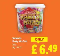 Lidl Swizzels Party Mix Tub offer