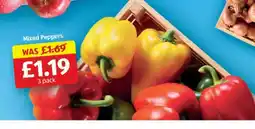 Aldi Mixed Peppers offer