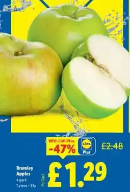 Lidl Bramley Apples offer