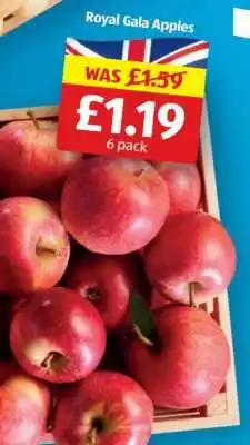 Aldi Royal Gala Apples offer