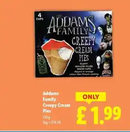 Lidl Addams Family Creepy Cream Pies offer