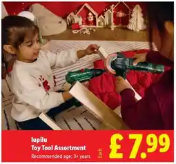 Lidl lupilu Toy Tool Assortment offer