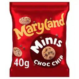 Iceland Maryland Minis Choc Chip 40g offer