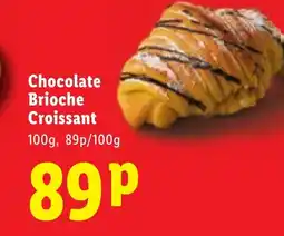 Lidl Chocolate Brioche Croissant offer