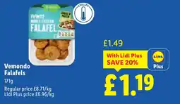 Lidl Vemondo Falafels offer