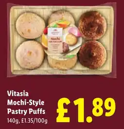 Lidl Vitasia Mochi-Style Pastry Puffs offer