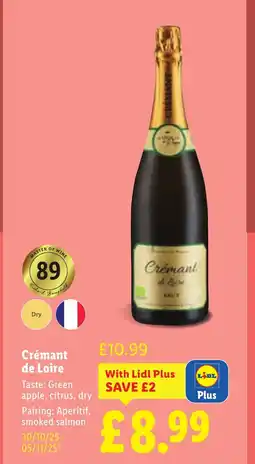 Lidl Cr茅mant de Loire offer