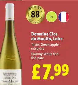 Lidl Domaine Clos du Moulin, Loire offer