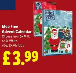 Lidl Moo Free Advent Calendar offer