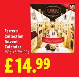 Lidl Ferrero Collection Advent Calendar offer