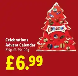 Lidl Celebrations Advent Calendar offer
