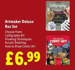 Lidl Artmaker Deluxe Box Set offer