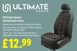 Lidl Ultimate Speed Heated Seat Cover offer