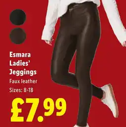 Lidl Esmara Ladies' Jeggings offer
