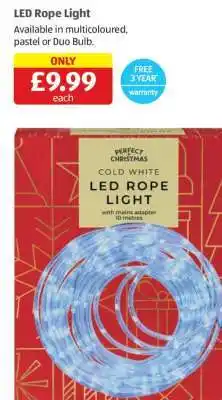 Aldi LED Rope Light offer